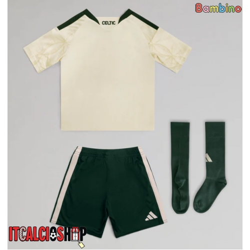 Celtic Terza Maglia Bambino 2026-27 Manica Corta (+ Pantaloni corti)
